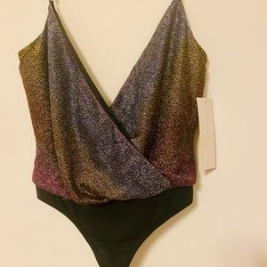 3 FOR $15!! Beautiful Iridescent Shimmering bodysuit🌼